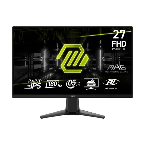 MSI MAG 275F 27 Inch 1920x1080 180Hz FHD IPS Black Gaming Monitor