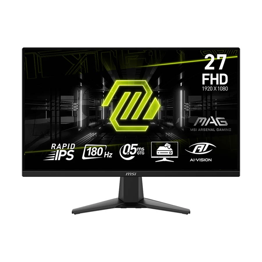 MSI MAG 275F 27 Inch 1920x1080 180Hz FHD IPS Black Gaming Monitor