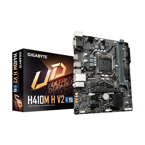 Gigabyte H410M H V2 Intel 10th Gen Micro ATX Motherboard